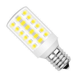 BROLSKUN Freezer Light Bulb Replacement Frigid-aire Freezer FFFH17F2QW Kei D28X Kel 2816X Refrigerator Bulb 3W E17 Intermediate Base Led Bulb Daylight White 6000K (1 Pack)