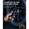 Tire Inflator Portable Air Compressor - 150PSI 4x Faster Portable