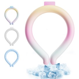 Ice Neck Ring, Cool Neck Ring, 92°F (28°C), Naturally Freezing, Heatstroke Prevention, Repeated Usable, Heat Prevention, Cooling Tube, Cooling Tube, For Commuting to Work or School, Outdoors,