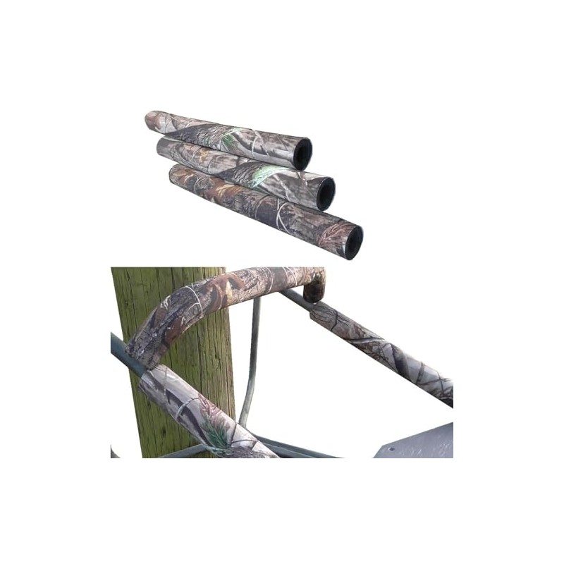 Tree Stand Rail Pads, Shooting Rail Pads - Timber Camo