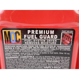 MOC (3x) 10-oz Bottles Premium Fuel Guard Removes Moisture Prevents Rust & Corrosion