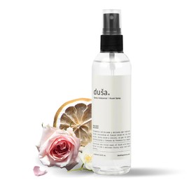 Dusa Baies Room Spray - 4 fl oz - Ultimate Home Fragrance, Bed Room Essentials & Soothing Fabric - Natural Air Freshener & Linen Mist for Home - Eco-Friendly Odor Eliminator w/Aromatherapy