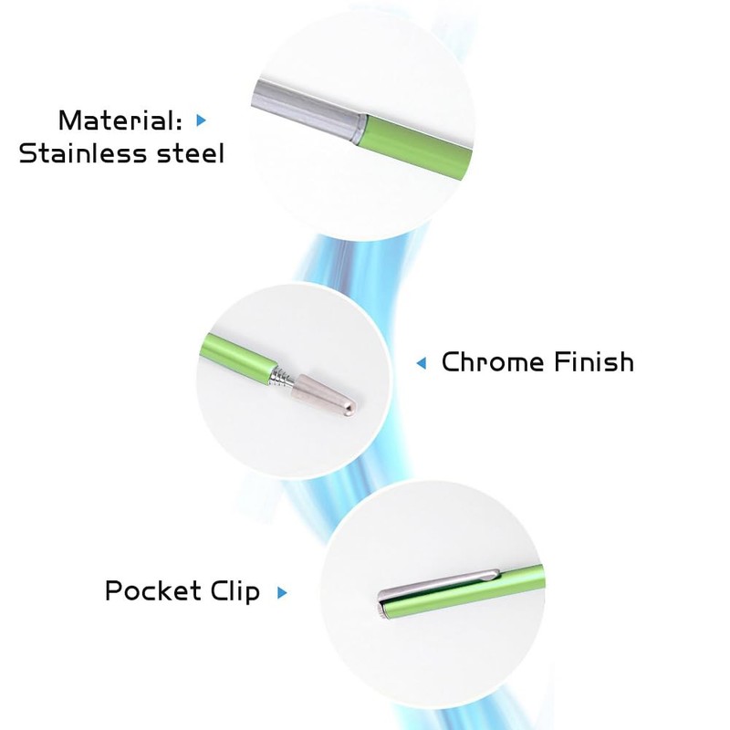 Telescopic Teachers Pointer,Teaching Pointer Stick for Classroom,Metal Hand Retractable Pointer