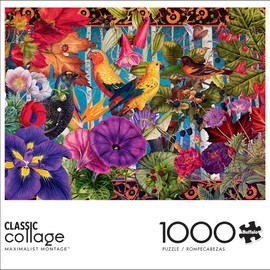 Buffalo Games - Classic Collage - Maximalist Montage - 1000 Piece Jigsaw Puzzle for Adults Challenging Puzzle Perfect for Game Nights - 1000 Piece Finished Size is 26.75 x 19.75