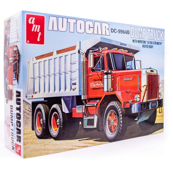 AMT Autocar Dump Truck - 1/25 Scale Model Truck Kit