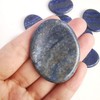 Lovionus89 Lapis Lazuli and Green Aventurine Thumb Worry Stone, Stress