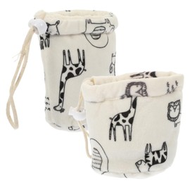 2pcs Baby Bottle Anti Drop Cover Baby Bottle Case Portable Bottle Sleeve Nursing Bottle Case Nursing Bottle Cover Creative Bottle Cover Baby Bottle Decoration Baby Supply