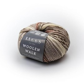 2PCs Superwash Sock Wool for Knitting, 4 Ply Sock Yarn from 75% Pure Wool - 25% Polymide, 50g Sock Hand Knitting Yarn