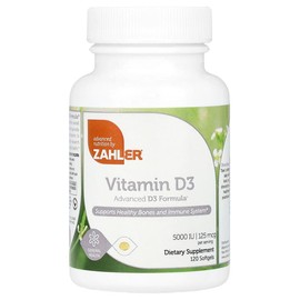 payer (잘러) Zahler High-content Vitamin D3 5000IU Cholecalciferol Bone Health Adult Softgel Vitamin D3 120 Tablets / 자일러 고함량 비타민D3 5000IU 콜레칼시페롤 뼈건강 성인 소프트젤 비타민디3 120정 Zahler