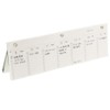 Sunstar S2817268 Lightia Weekly Memo, White