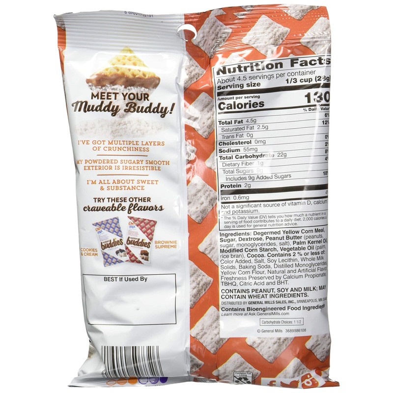 Chex Mix Muddy Buddies 4.25 oz Cookies N Cream 7