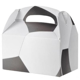 Salman Store 12 Soccer Party Treat Boxes Favors Goody Bag Prize Gift Basket Carnival