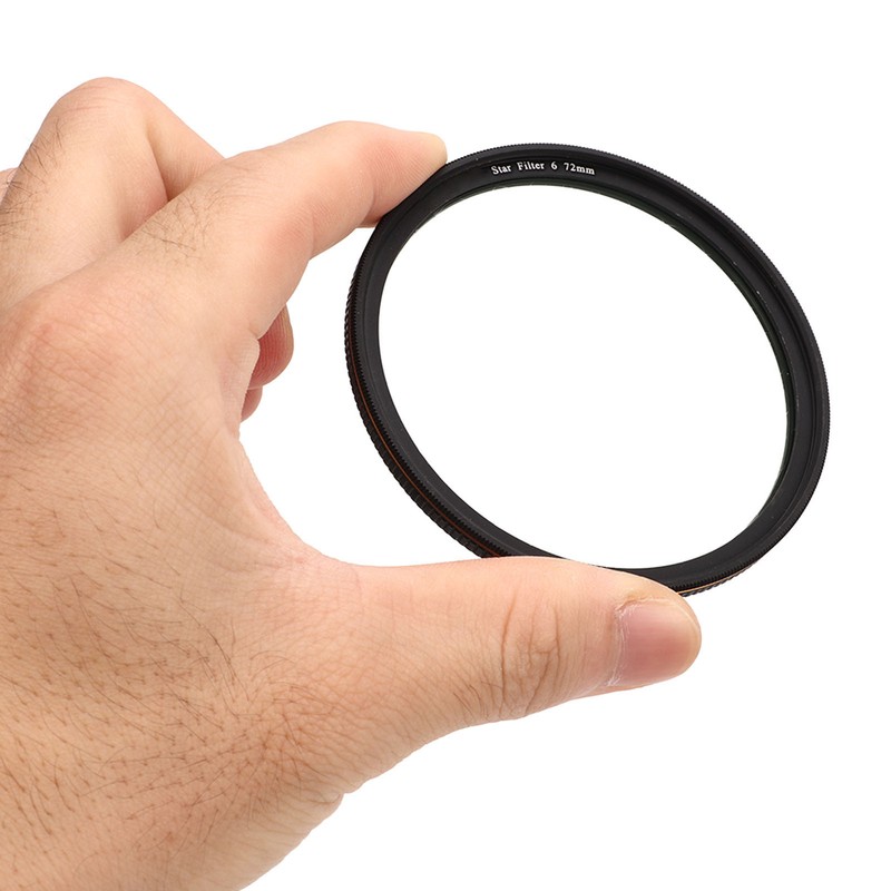 Star Filter 6 Line High Definition Coating Adjustable Cross Screen