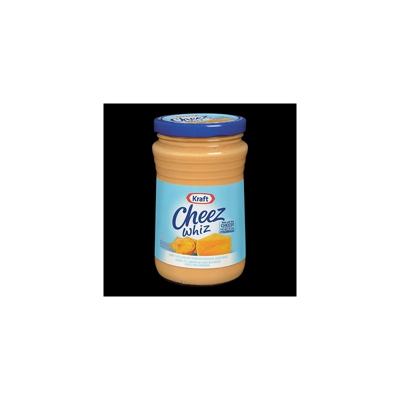 Kraft Cheez Whiz, Light (450 g) {Imported from Canada}
