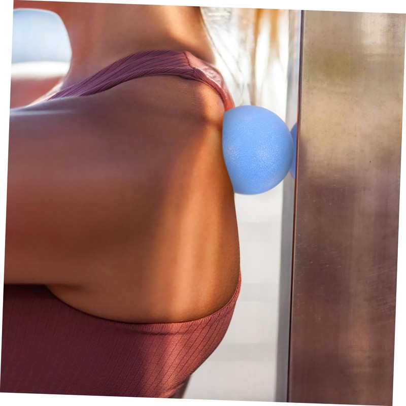 FRCOLOR Yoga Ball for Back Foot Massage Portable Massage Therapy