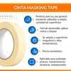 Packsys Cinta Adhesiva Masking Tape Uso en Hogar y Oficina