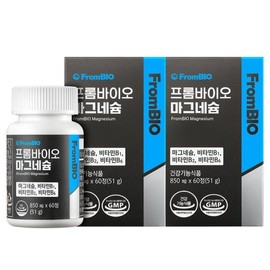 From Bio Magnesium 60 tablets x 2 boxes 4 months / 프롬바이오 마그네슘 60정x2박스4개월