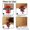 Cabinet Door Installation Positioner, Mounting Jig for Installing Cabinet Doors,