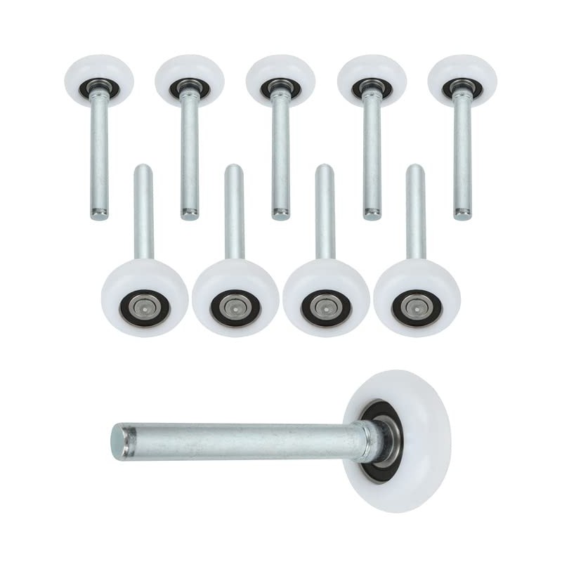 SHUESS 10 Pack Garage Door Roller 1.8" Quiet Garage Door