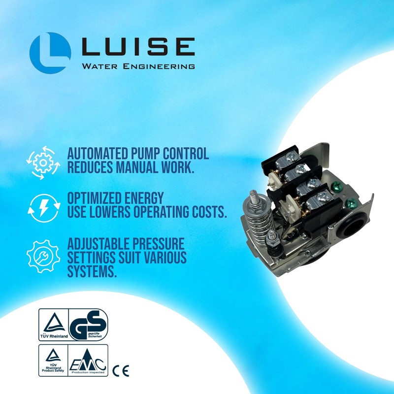 Luise Pressure Switch - P1 | Adjustable Pressure Control Switch