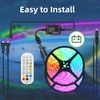 ROLiGHTiC Marine Submersible Boat LED Strip Lights, 50FT IP68 Waterproof