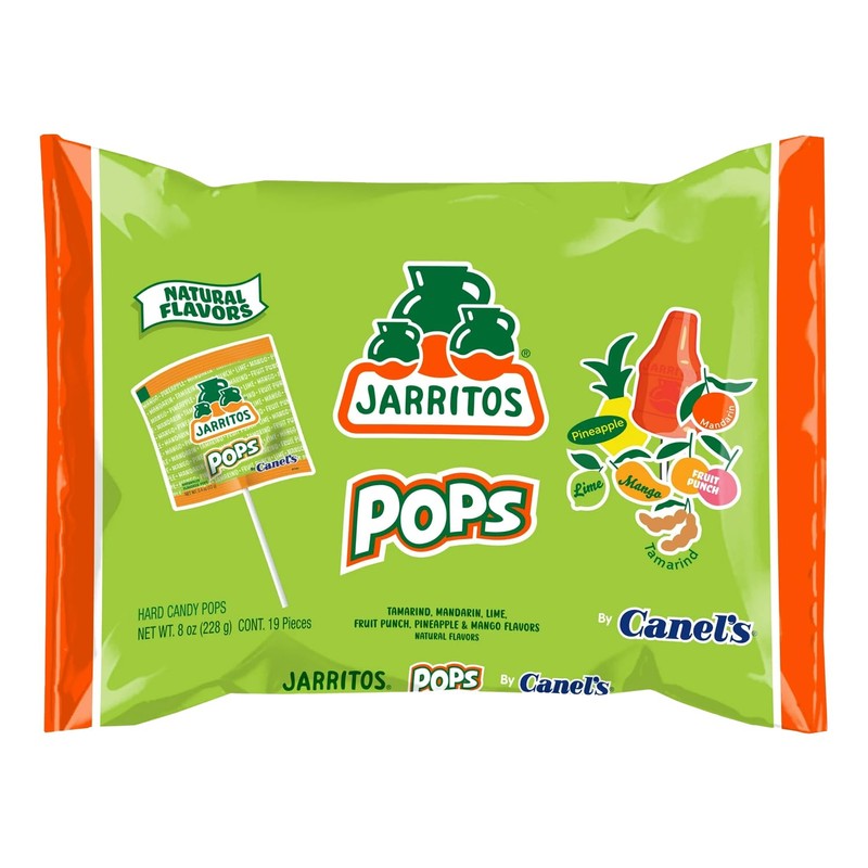 Jarritos Lollipops – 2 Pack Bottle-Shaped Mexican Hard Candy with
