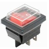 Rocker Switch with Waterproof Cover 2-Pin (4 Pin) On/Off 250V 16A Illuminated (1)