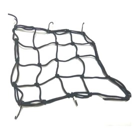 Motorcycle Net, Luggage, Touring Net, Cargo Net, Prevents Loads Collapsible, Cargo Fastening, Drop Prevention, Helmet Holder, 11.8 x 11.8 inches (30 x 30 cm), Bikenet