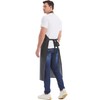 Nanxson Unisex PU Waterproof Adjustable Aprons Work Apron Meat Apron