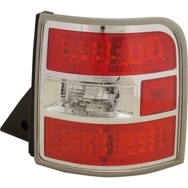 Tail Light For 2012-2019 Ford Flex SE SEL - Fits Passenger Side - CAPA Certified - Tail Light Assembly Includes Lens, Housing, Bulbs - Replacement For CA8Z13404A