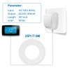 24 Volt Power Adapter/Transformer,C-Wire Adapter Thermostat，Compatible with All Versions of