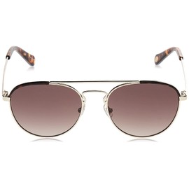 Fossil Fos 3104/g/s Sunglasses, 3YG/SP Light Gold, 61
