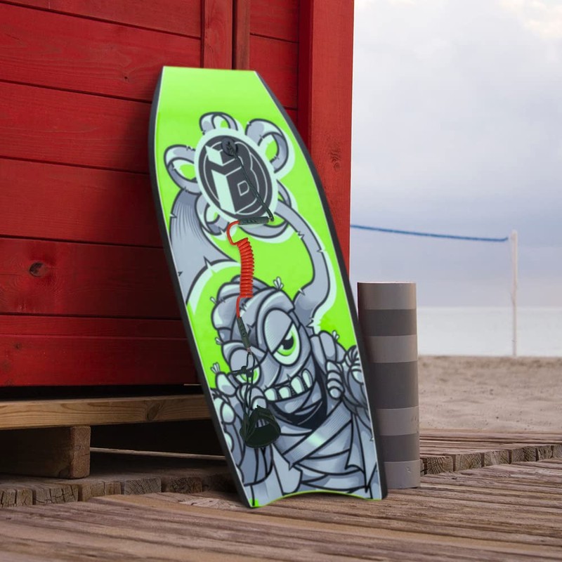 iBoard Bodyboard Belt Coil Rope 4ft | Surf Accessories Replacement