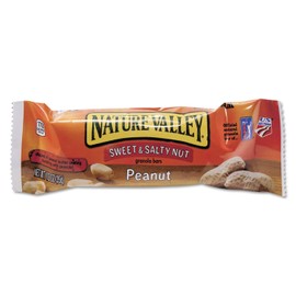 Nature Valley SN42067 Nut Granola Bars, Sweet/Salty, 1.2oz, 16/BX, Peanut