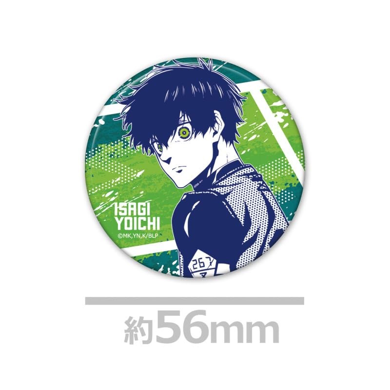 Blue Rock Anime Character Large Towel C with Can Badge