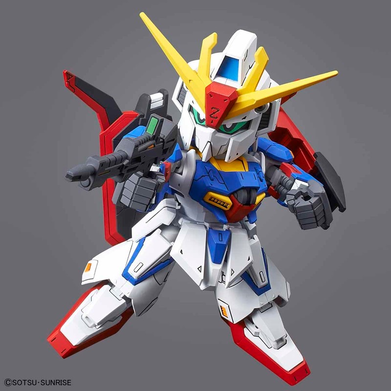 SD Gundam Cross Silhouette Zeta Gundam, Color Coded Plastic Model