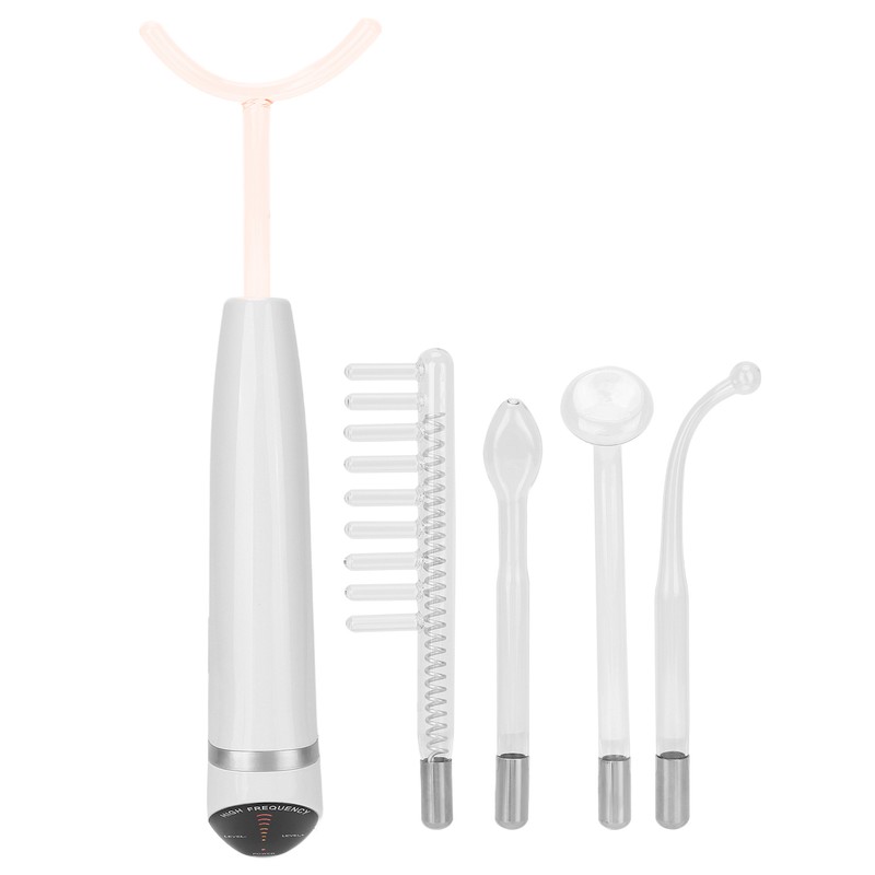 High Frequency Skin Therapy Wand Machine Portable Wrinkle Reducing Anti