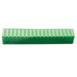 Woodriver Honeycomb Acrylic Pen Blank - 3/4" X 3/4" X 5" - Fluorescent Lime Green