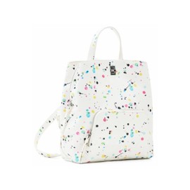 Desigual Women's Accessories PU Backpack Mini, White, One Size