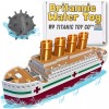 6" Britannic Bath Boat And Pool Toy, Titanic Model Titanic