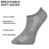 hikaft Sneaker Socks- Cotton Ankle Socks Women and Men- Breathable