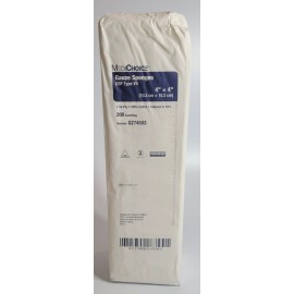 MediChoice Lot of 2 MediChoice USP Type VII Gauze Sponge Cotton 16-Ply 4"X4", Bag of 200