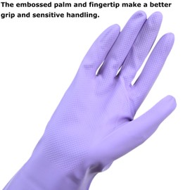 Star Gloves Cut Resistant long-lasting Latex Cleaning Gloves Reusable Kitchen Gloves durable Dishwash