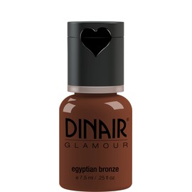 Dinair Airbrush Makeup Foundation | Egyptian Bronze | GLAMOUR: Natural, Light coverage, Matte 0.25 oz