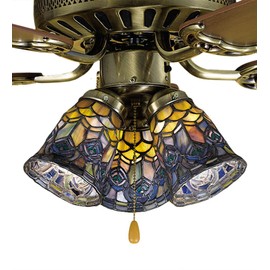 Meyda Tiffany 27459 Lighting, 4" Width, Bronze/Dark