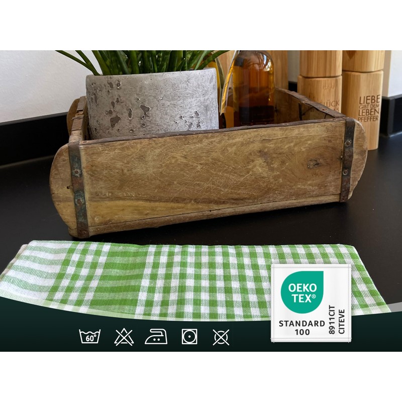 ZOLLNER Set of 10 Tea Towels – Cotton in 50