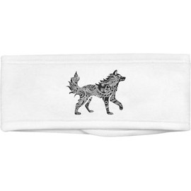 'Tribal Wolf Side View' Beauty Head Band/Hair Band (HB00038478)