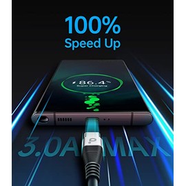 Cable USB C de carga rápida, paquete de 2 cables de carga USB A a tipo C en espiral de 3 pies para automóvil, cable de carga USB-C compatible con iPho