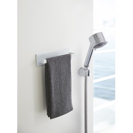 山崎実業(Yamazaki) マグネット バスルーム タオルハンガー ホワイト 約W18×D4.5×H5cm タワー tower 浴室 タオルかけ 3267