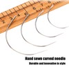 Pack of 12 curved needles, curved needles, thin needle, upholstery